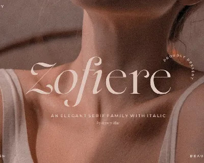 Zofiere font