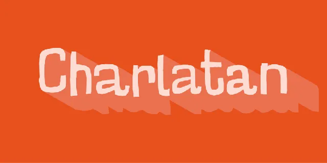 Charlatan DEMO font