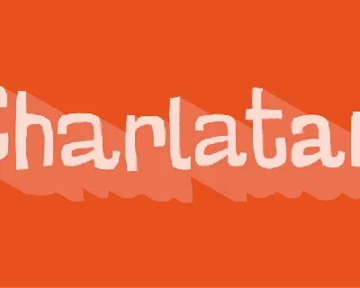 Charlatan DEMO font