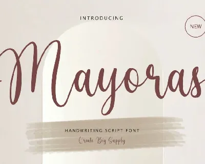 Mayoras font