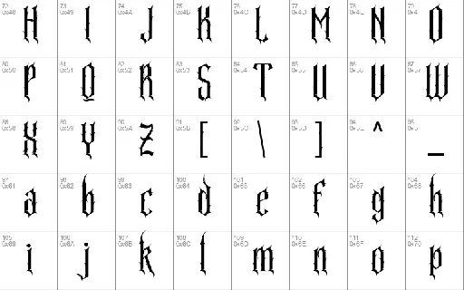 Nortnoh font