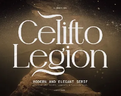 Celifto Legion font