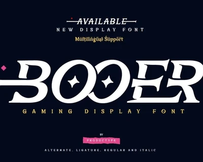 Booer font