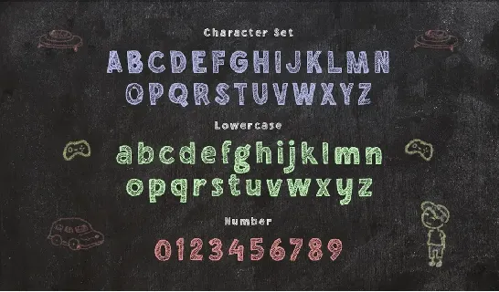 Chalkboy font