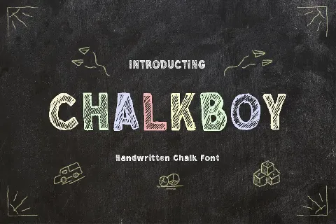 Chalkboy font