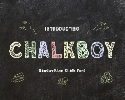 Chalkboy font