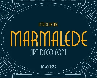 Marmalede font