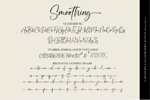 Smoothing font