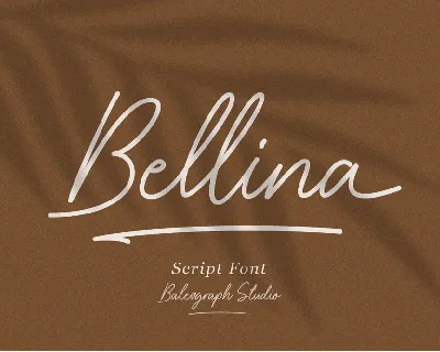 Bellina font