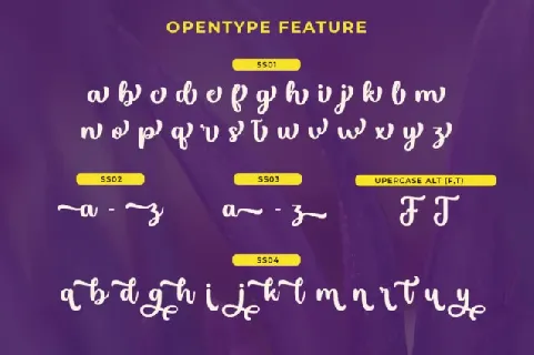 Lhetyan Script font