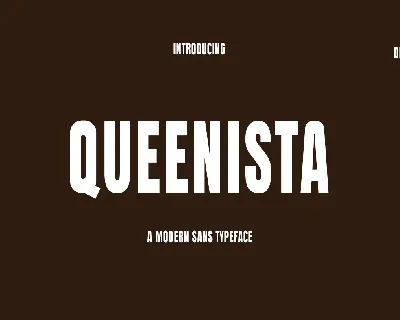 Queenista font