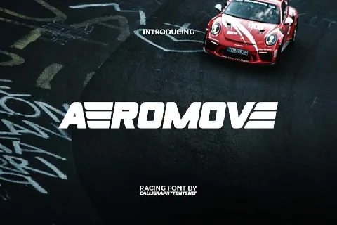 aeromove font