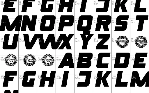 aeromove font