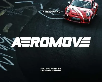 aeromove font