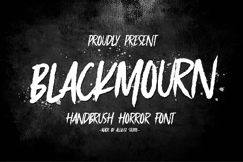 Blackmourn font