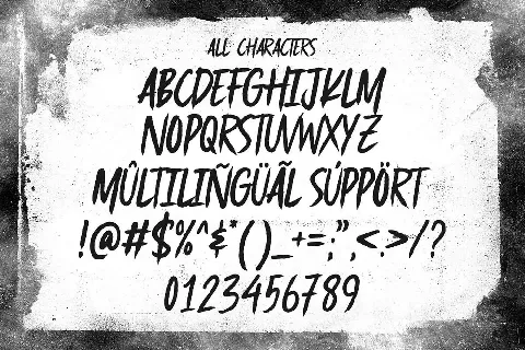 Blackmourn font