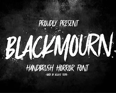 Blackmourn font