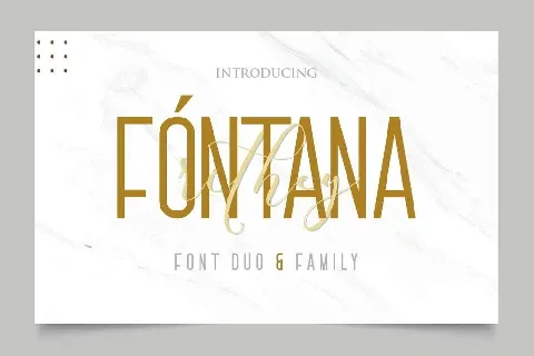 Fontana Rithey font