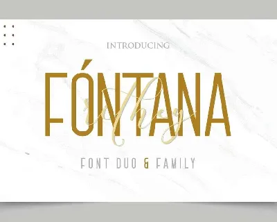 Fontana Rithey font