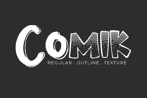 Comik Demo font