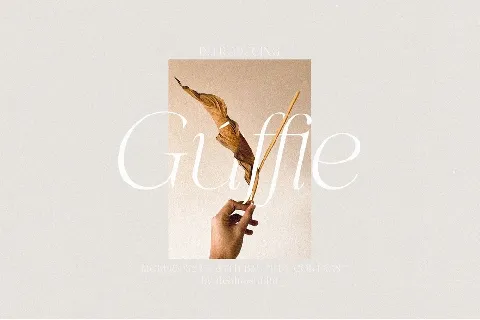 Guffie font