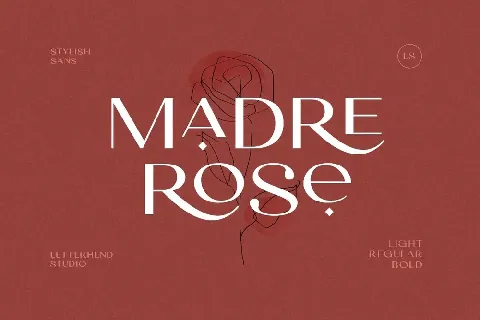 Madre Rose font