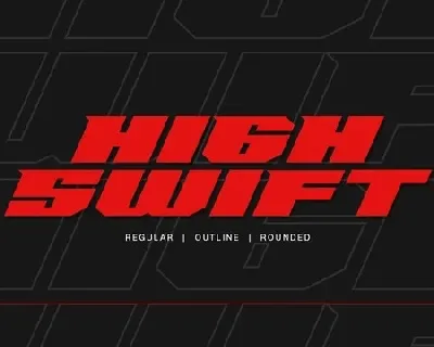 High Swift font