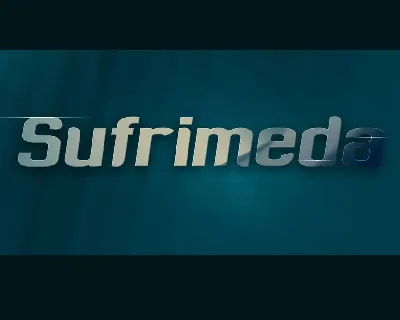 Sufrimeda font