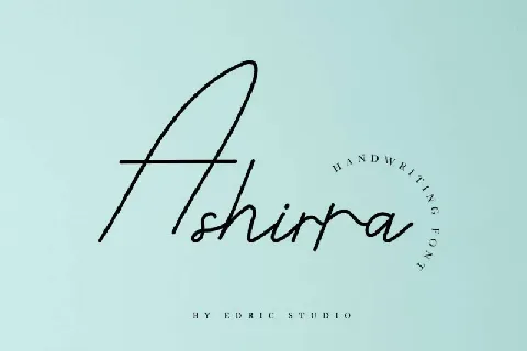 Ashirra font