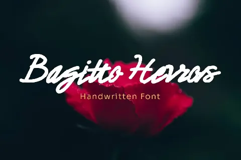 Bagitto Herros font