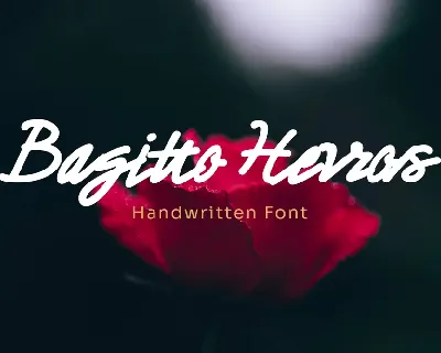 Bagitto Herros font