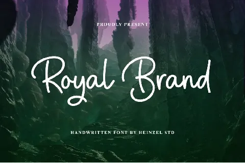 Royal Brand font