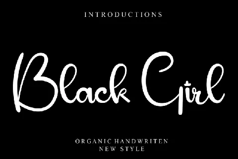 Black Girl font