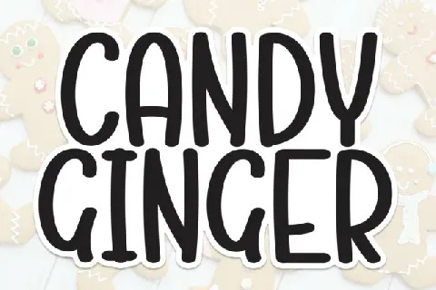 Candy Ginger Display font