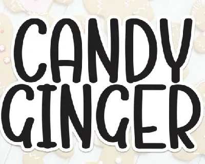 Candy Ginger Display font