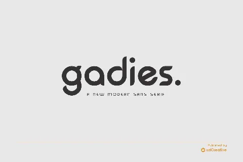 Gadies font