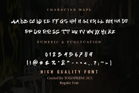 Mark Squad font