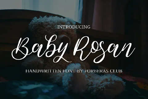 Baby Roshan Demo font