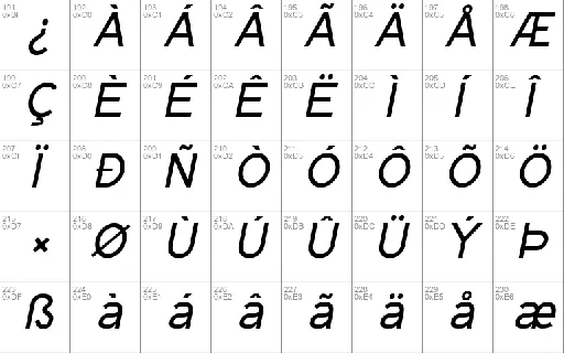 Qaz font