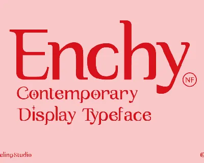 Enchy Typeface font