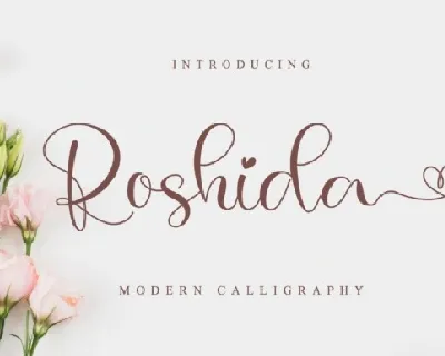 Roshida font