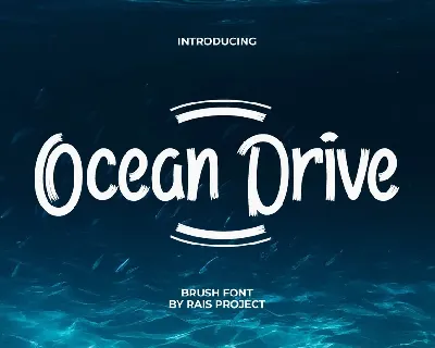 Ocean Drive font