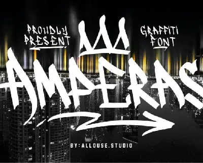 AMPERAS Graffiti font