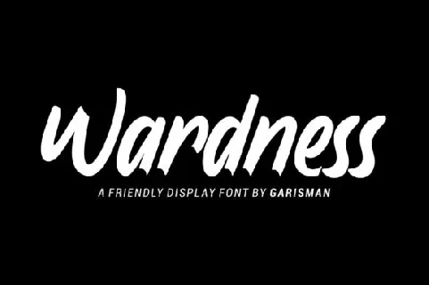 Wardness Script font