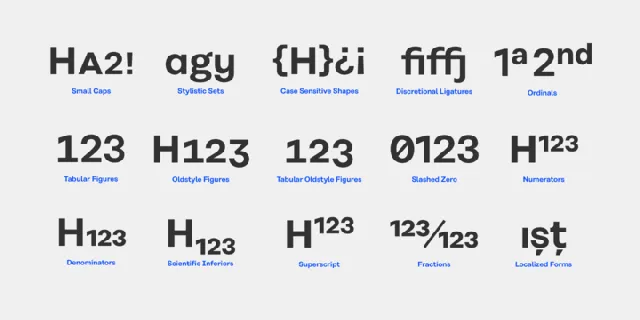 Rational font