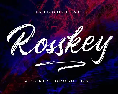 Rosskey font