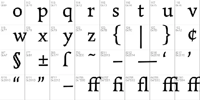 Darwin font