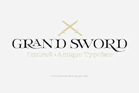 Grand Sword font