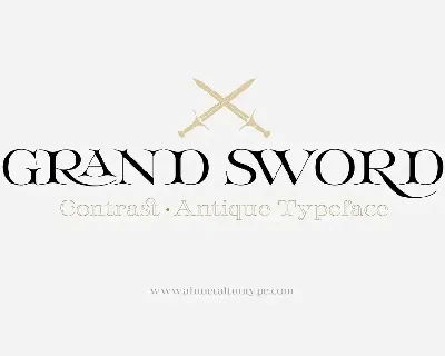Grand Sword font