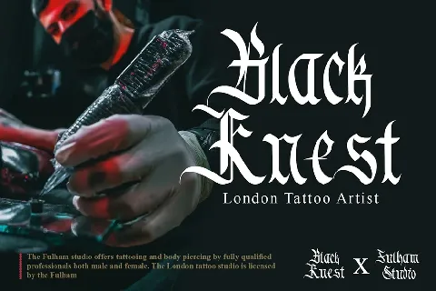 Black Smoke font